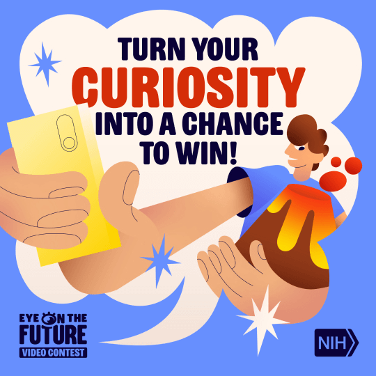 Thumbnail of the Curiosity graphic with text that reads 'Turn your curiosity into a chance to win!'