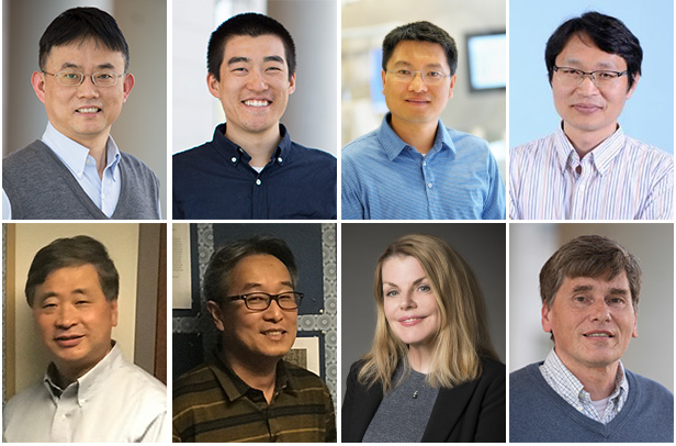 3-D ROC 2020 award recipients include (top row from left to right): Wei Liu, Ph.D., Albert Lowe (Albert Einstein), Rui Chen, Ph.D., and Sangbae Kim, Ph.D., (Baylor College of Medicine), Z. Jimmy Zhou, Ph.D, and Seunghoon Lee, Ph.D., (Yale School of Medicine), Margaret M. DeAngelis, Ph.D., (University of Utah), Ales Cvekl, Ph.D, (Albert Einstein).