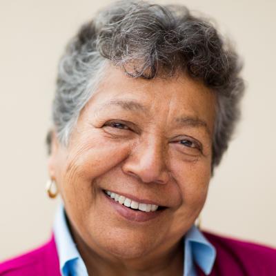 Photo of older Hispanic woman.