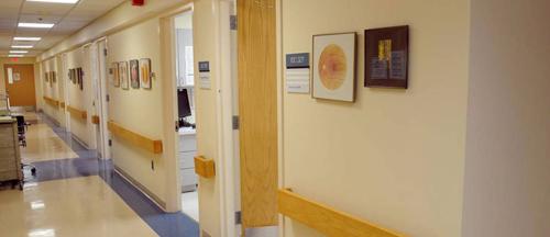 Eye Clinic 10th floor corridor