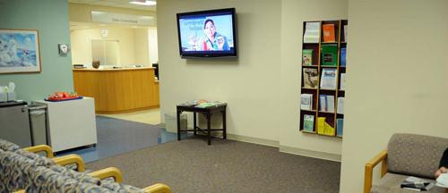 Eye Clinic 10th floor waiting area