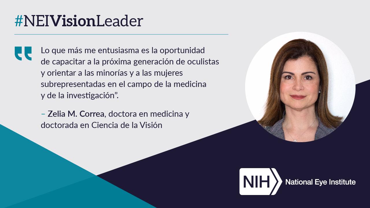 Imagen del "Mes de la herencia hispana” con la fotografía de la doctora Zelia Correa.