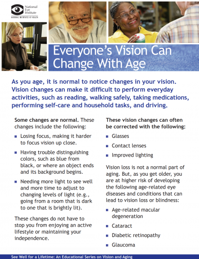 Everyone’s Vision Can Change With Age