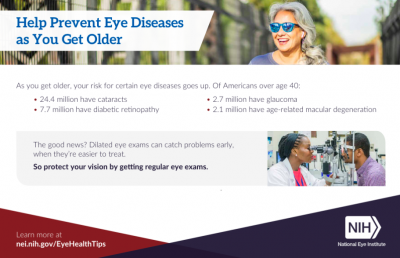 Handout on preventing eye disease 