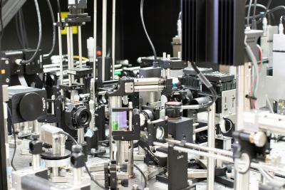 custom-built adaptive optics ophthalmoscope