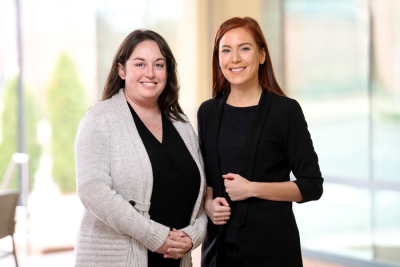 Jackie Norrie and Victoria Honnell