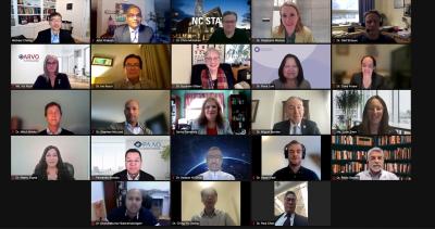 Screen shot of Zoom meeting