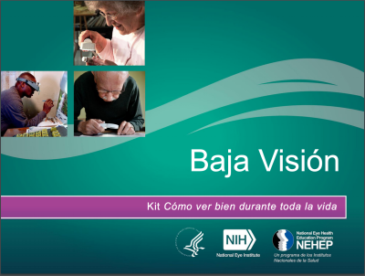 Un presentación de PowerPoint  para enseñarle a las personas sobre la baja visión.