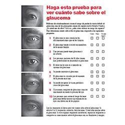 Cuánto sabe sobre el glaucoma - Prueba