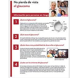 No pierda de vista el glaucoma - Folleto