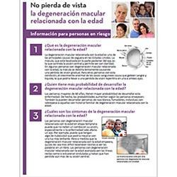 No pierda de vista la degeneración macular relacionada con la edad.