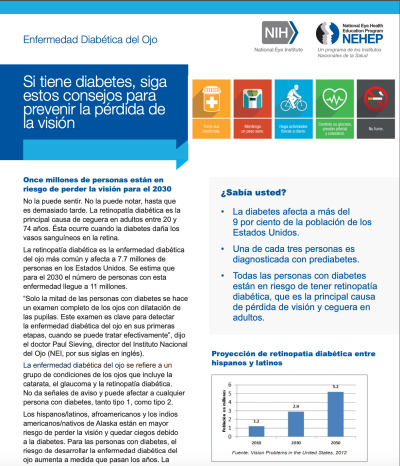 Si tiene diabetes, siga estos consejos para prevenir la pérdida de la visión
