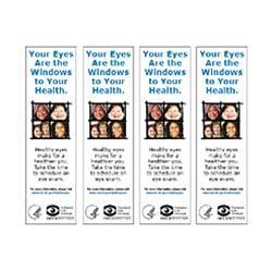 Your Eyes Are The Windows To Your Health Bookmarks, Version 1