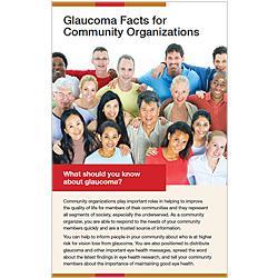 Glaucoma Facts for Community Organizations