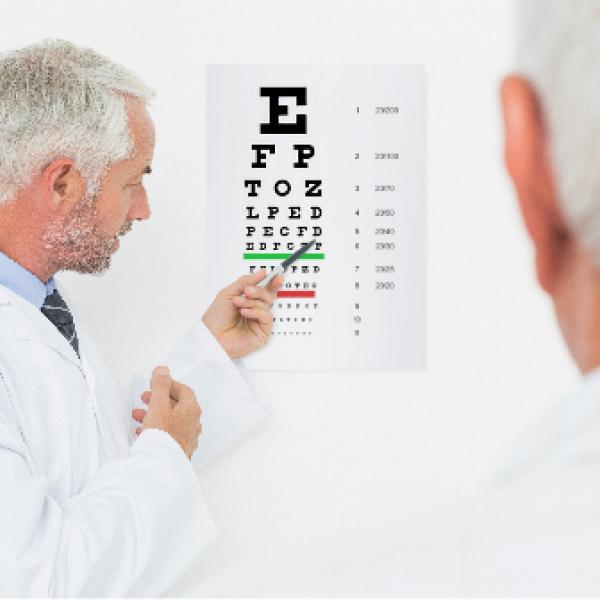 Eye chart.