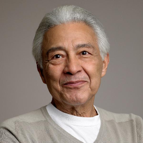 An elderly hispanic man.