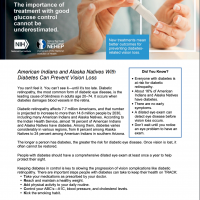 American Indians and Alaska Natives With Diabetes Can Prevent Vision Loss