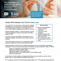 People With Diabetes Can Prevent Vision Loss