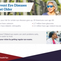 Handout on preventing eye disease 