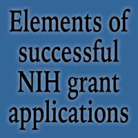 Elements of successful NIH grant applications