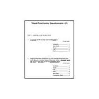 Visual Function Questionnaire 25