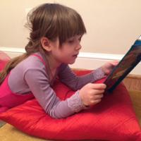 Moderate hyperopia, if not treated, may affect reading ability and grade school readiness among preschoolers. Credit: Joe Balintfy, NEI.